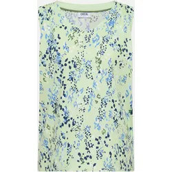 Top mit Allover-Print Mehrfarbig M