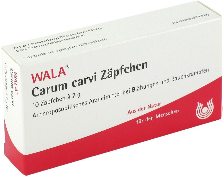 Wala Carum Carvi Zäpfchen