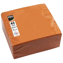 PROnappe Servietten 38,0 x 38,0 cm 2-lagig orange