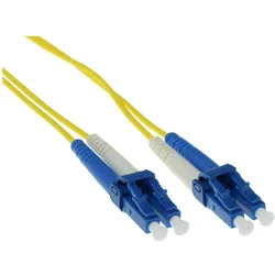 ACT 2 meter LSZH Singlemode 9/125 OS2 fiber patch cable duplex with LC connectors (2 m), Netzwerkkabel