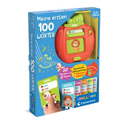 Spiel CLEMENTONI "Education, Meine ersten 100 Wörter", bunt, Spiele, Kinder