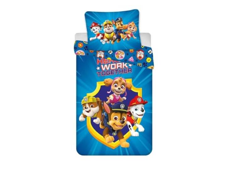 Paw Patrol Chase Marshall Stella Rubble 1-Persoons Dekbedovertrek 140x200