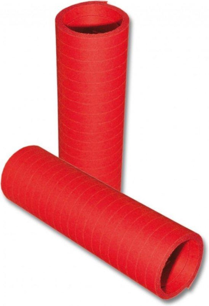 Wefiesta Serpentine 4 meter Rood 20-delig