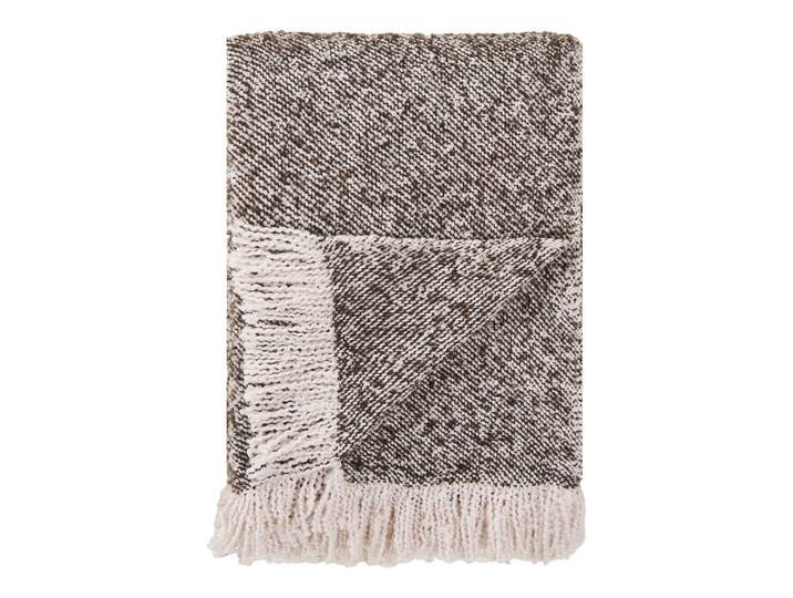 HOUSE NORDIC Decke SIRIUS 130x180cm rotbraun unifarben