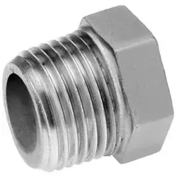 Edelstahl Stopfen 6-kant V4A Gewindefitting - 3/4" - Typ 330