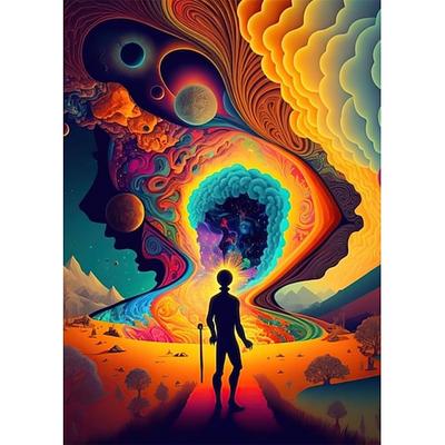Druck Gerollte Leinwand - Landschaft Pflanzen Modern Kunstdrucke
