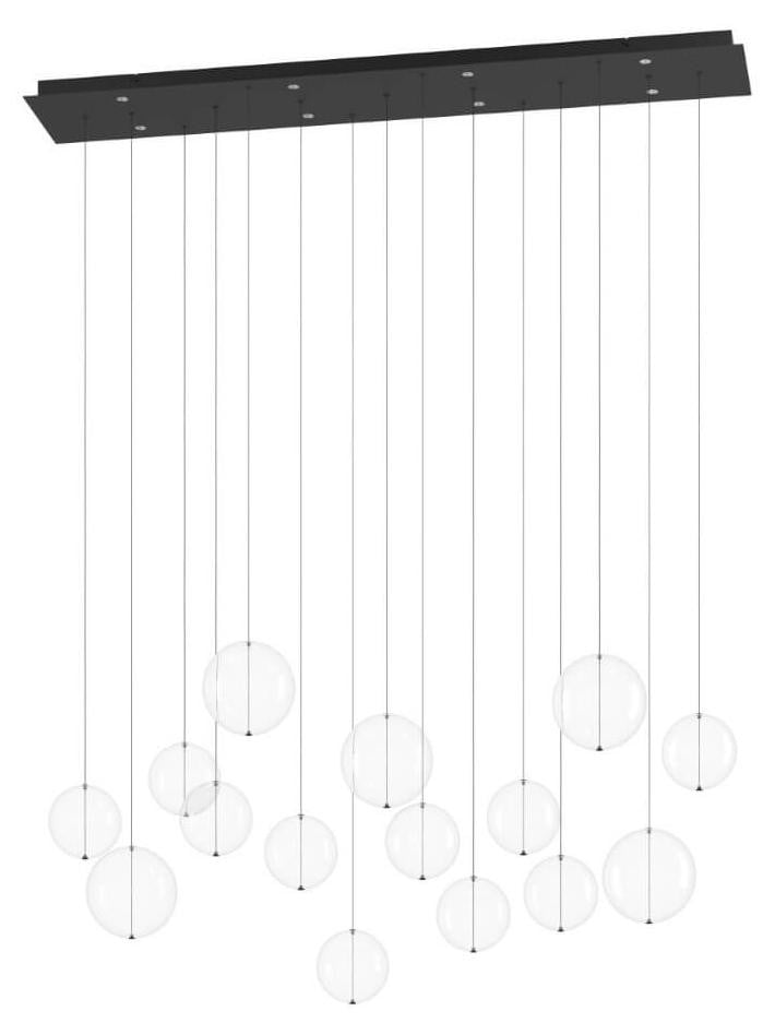 Eglo Espardello Langwerpige hanglamp zwart
