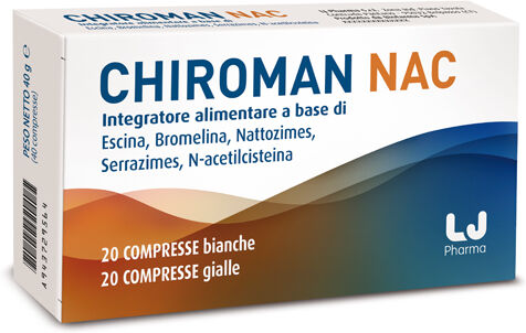 FARMITALIA Srl - SOC. UNIPERS. Chiroman NAC, 20 compresse +20 Compresse