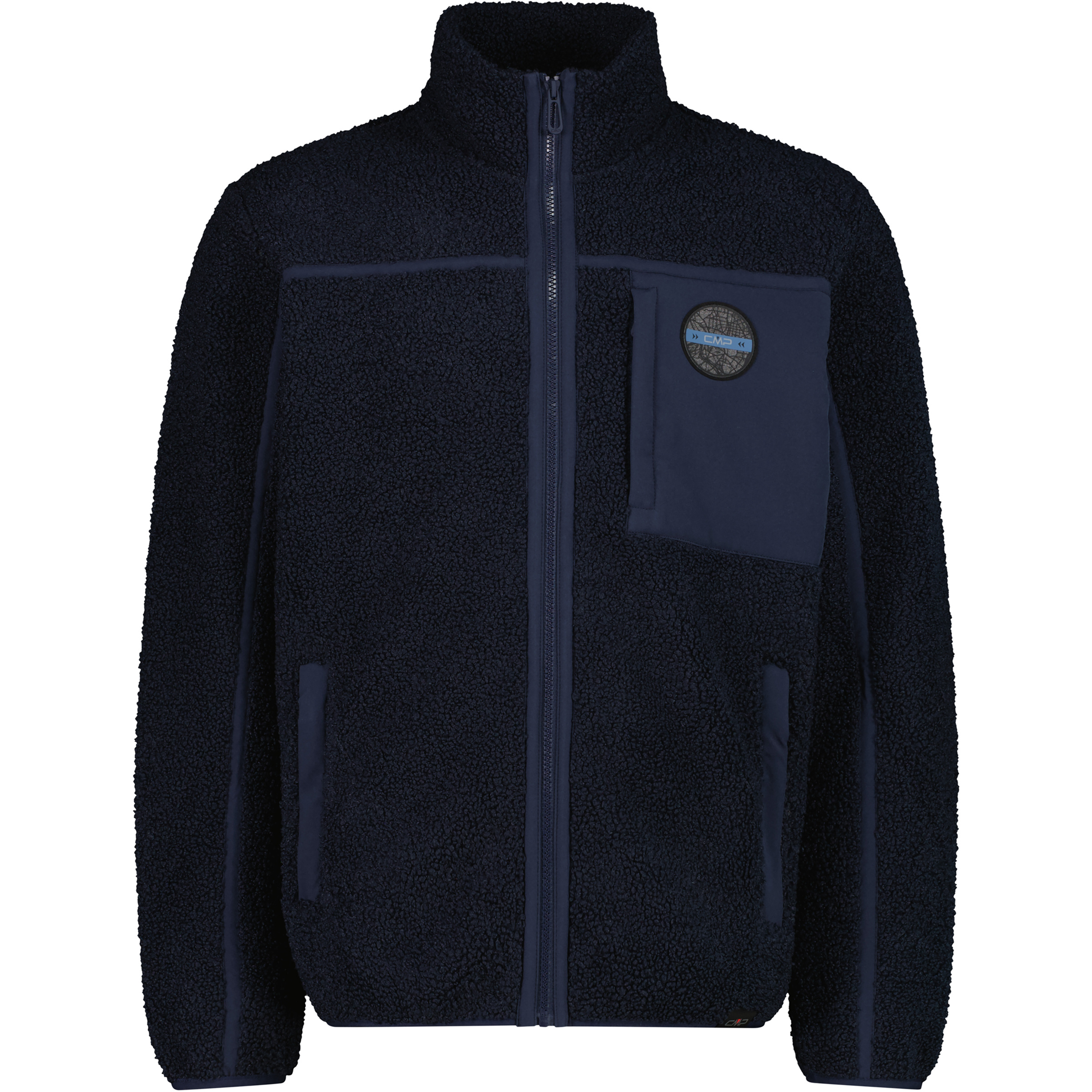 CMP Herren Fleecejacke schwarz Größe S Lifestyle Isolierend