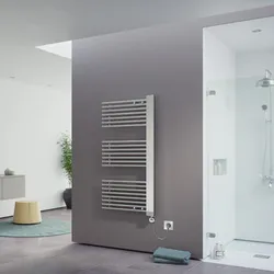 XIMAX Elektrobetrieb Badheizkörper C5 rein elektrisch - Typ 3.1 (Heizpatrone + Steuerung) - 1190 x 600 mm, 600 Watt - 600 Watt