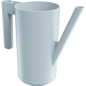 Prosperplast Tubo Gießkanne, hellgrau, Kunststoff, 2 Liter