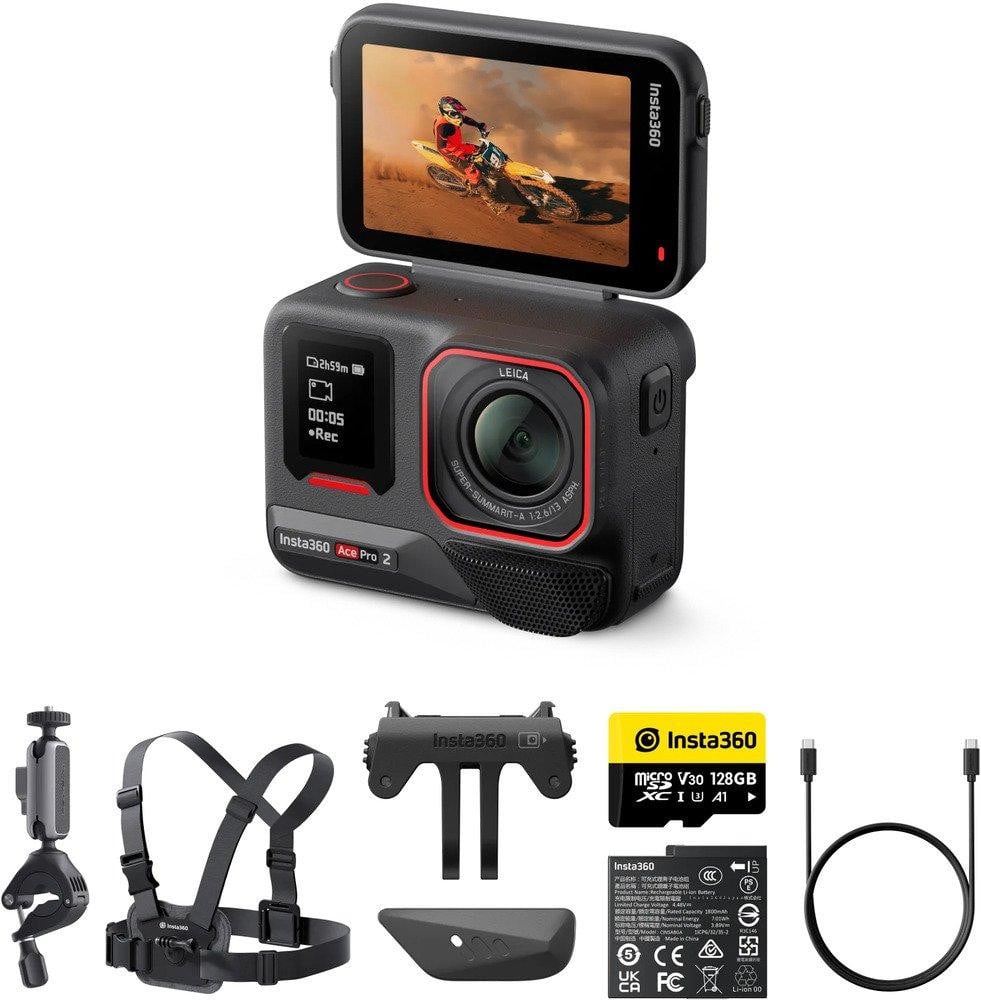 Insta360 Ace Pro Actioncamera Dual Battery Bundle - Zwart