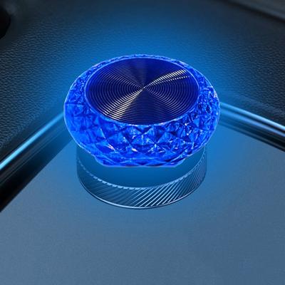 Youfap Market Mini USB LED Car Ambient Light, Decorative Auto Interior Lamp, Plug and Play USB Atmosphere Light For Cars & Computers blue