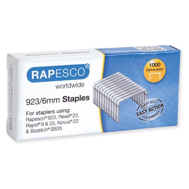 Rapesco 923/6mm Heftklammern (1000x) (RA-1235)