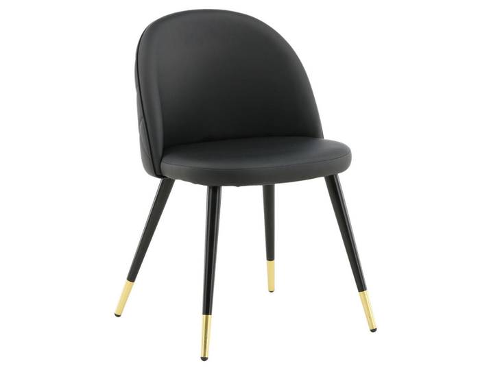 Livetastic Stuhl-Set, Schwarz, Metall, zylindrisch, 50x77x48 cm, Esszimmer, Stühle, Esszimmerstühle, Esszimmerstühle-Set