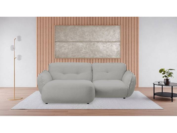 BETYPE Ecksofa Be Fluffy, Softes Sitzgefühl, moderne Kedernaht, hochwertiger Bezug