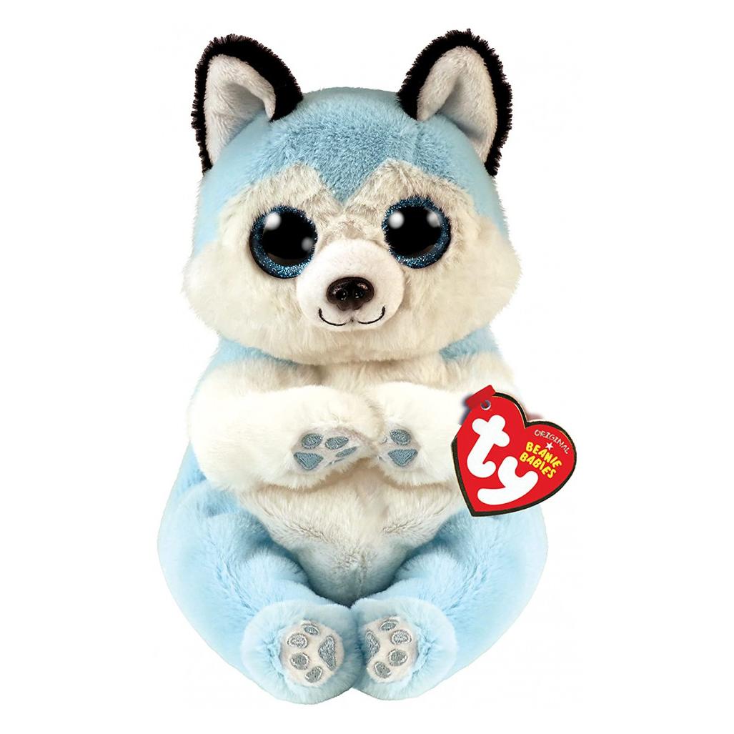 Ty Beanie Babies Thunder Blue Husky 15cm (17 cm) (40540)
