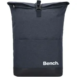 Bench Classic Roll-Top Rucksack dunkelblau/weiss