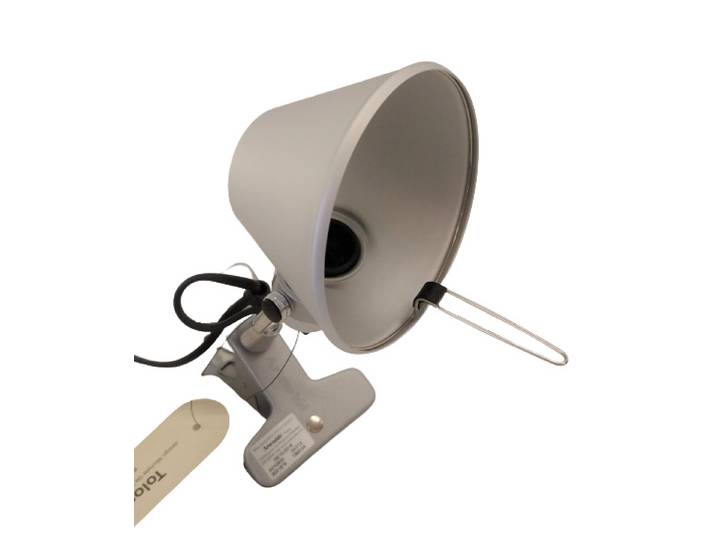 Artemide Tolomeo Micro Leuchte Pinza, Höhe 20 Länge 16 cm, Aluminium Lampe