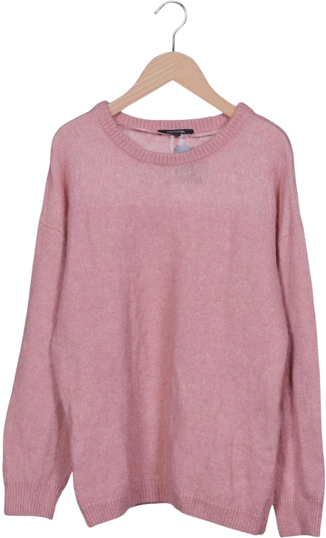 Comma Damen Pullover, Pink, Gr. EU 40, Wolle / Alpaka / Synthetik - Second Hand