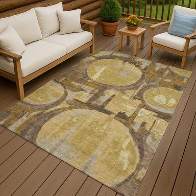 Addison Rugs Machine Washable Indoor/ Outdoor Modern Erie Chantille Rug