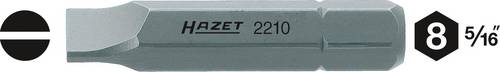 Hazet 2210-14 Schlitz-Bit Antrieb: 5/16" (8 mm) Abtrieb: Schlitz 41mm