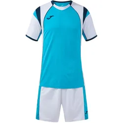JOMA Liga Pro Trikot + Shorts Set 012 - fluortürkis/weiß 3XL