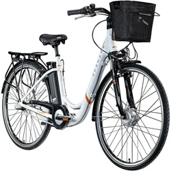 Zündapp Z510 E Bike Damenfahrrad ab 155 cm Rücktritt Pedelec 28 Zoll Fahrrad mit tiefem Einstieg Hollandrad