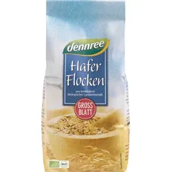 dennree Haferflocken Großblatt bio 500g