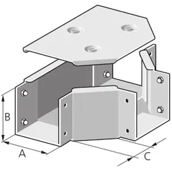 Pflitsch T-Stück-Deckel TDF 200/100