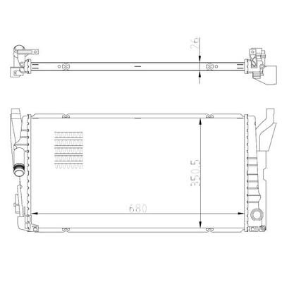 NRF Kühler, Motorkühlung 50039 für MINI