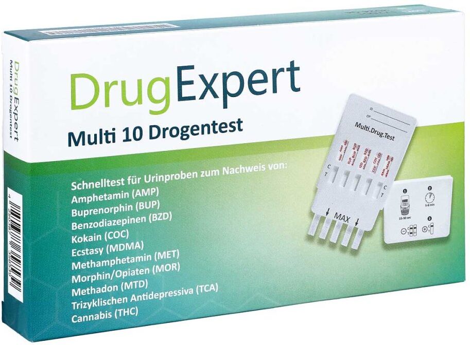 Drugexpert 10 Drogentest:10 Parameter