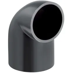Geberit Pe Bogen 363062161 DN 56/50, 90Grad, reduziert, langer Schenkel, kleiner Radius, PE-HD