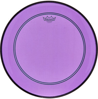 Remo "18" P3 Colortone Batter Purple" Purple