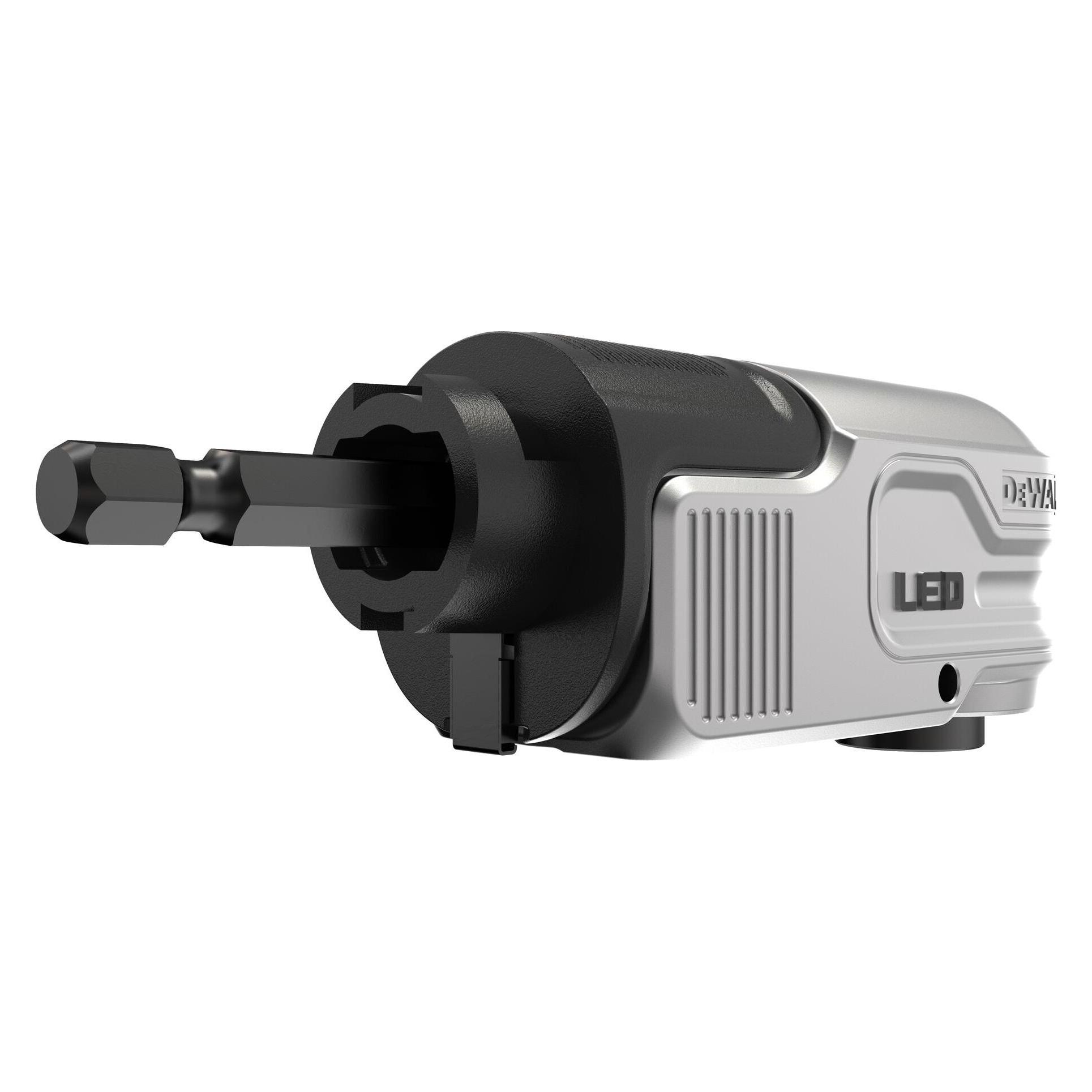 DeWalt Winkelvorsatz 1/4Z mit LED DTLRA-QZ (DTLRA-QZ)