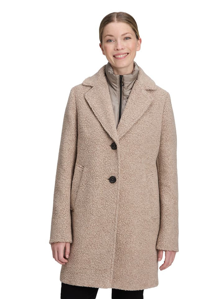 Gil Bret Wollmantel in Beige - 42