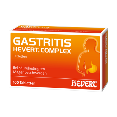 Hevert-Arzneimittel GmbH & Co. KG GASTRITIS HEVERT Complex Tabletten 100 St 04518202