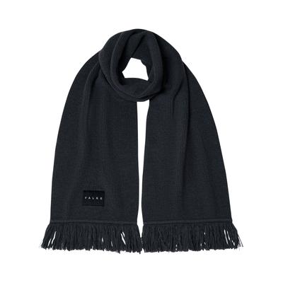 Schal FALKE "FALKE Schal", Jungen, Gr. onesize, grau (dunkelgrau (3970)), Modetücher Schal
