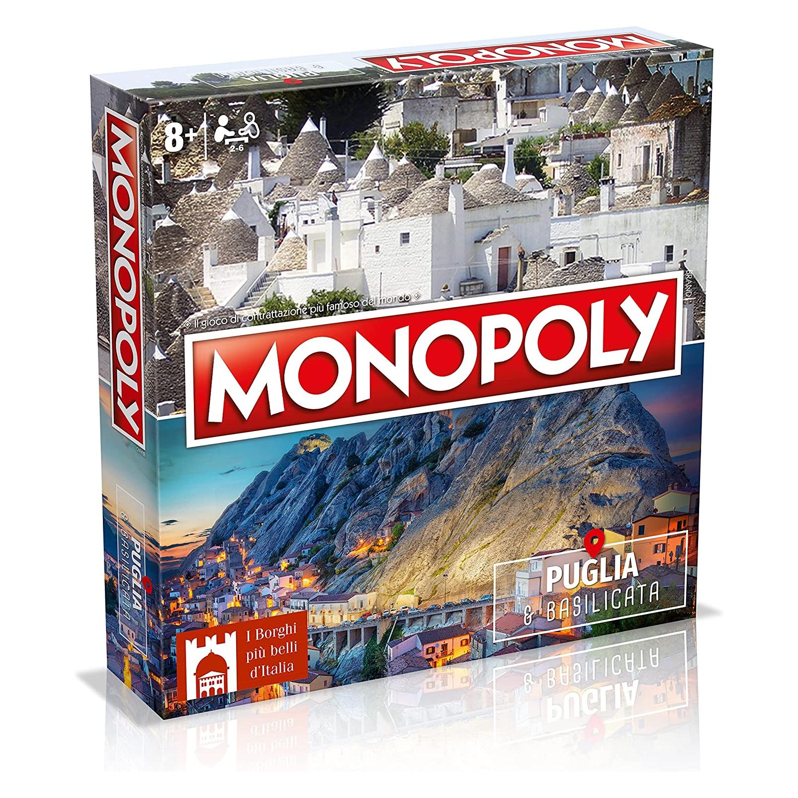 Winning Moves Monopoly - The Most Beautiful Villages In Italy - Puglia & Basilicata (Deutsch, 2 - 6 Spieler) (36934202)