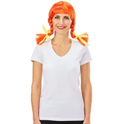 Zopfperücke "Göre", orange