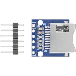 Micro SD Card Reader Modul mit SPI Schnittstelle, kompakt