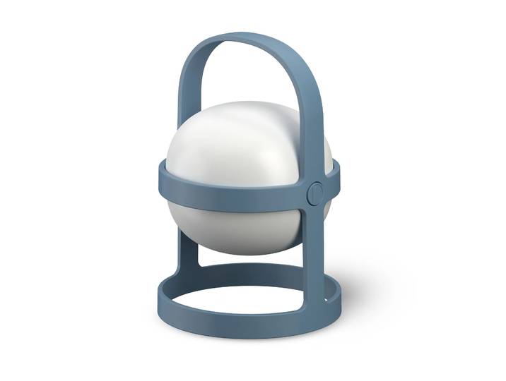 Rosendahl Lampe solaire Soft Spot sky blue 18,5 cm