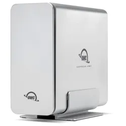 OWC Express 4M2 SSD-Gehäuse silber