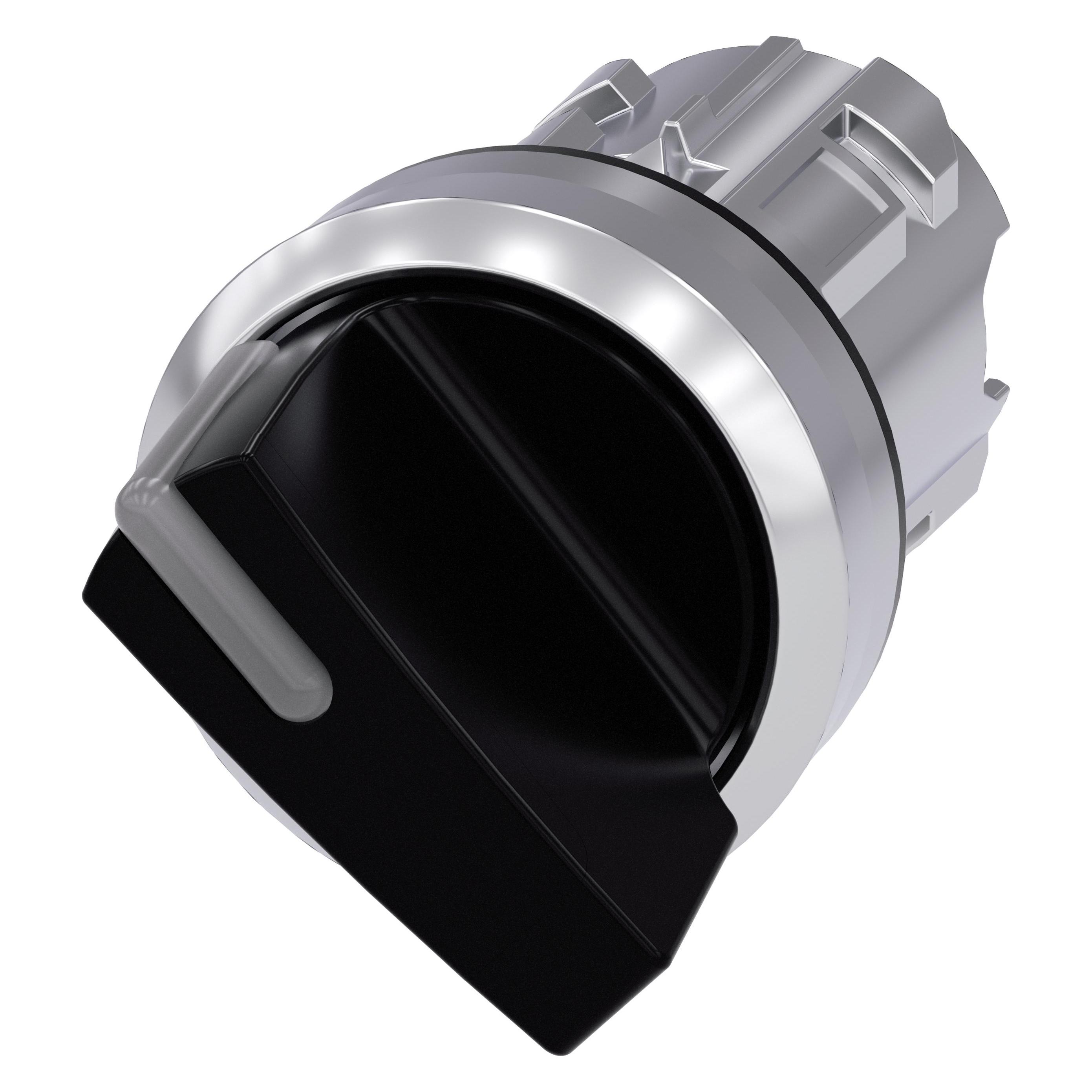 Siemens Selector Switch O-I Black (3SU1052-2BF10-0AA0)