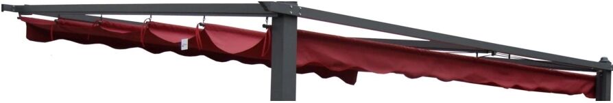 EuroGarden COVER BURGUNDY GAZEBO PERGOLA DAIANA
