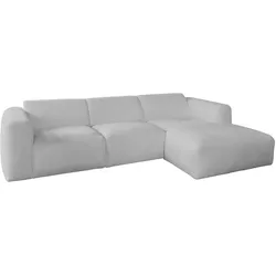 ECKSOFA VALAR Silber Webstoff