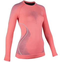 UYN Evolutyon langarm Funktionshirt Damen coral/anthrazit/aqua XS