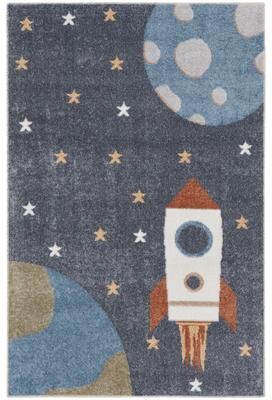 Nourison Astra Machine Washable Graphic Area Rug