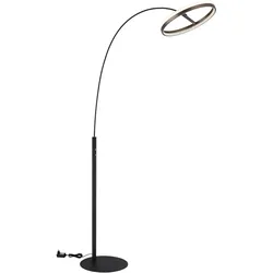 Globo, Pendelleuchte, Stehleuchte Metall Schwarz Matt, 1xled (2400 lm)