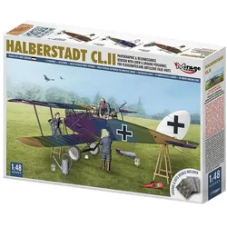 Mirage Hobby Halberstadt CL.II Photographic & Reconaissance Version With Crew & Ground Personnel For Fliegerabtei